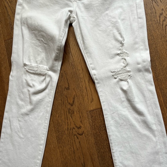 7 for all mankind white jeans - Picture 3 of 7